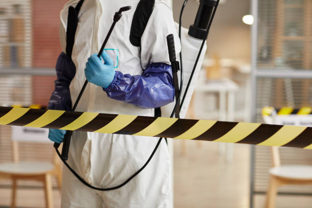 Professional Blood Cleanup technician working in Mount Arlington, NJ
